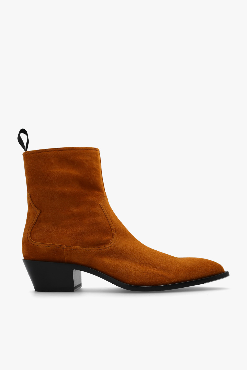 Bally suede discount ankle boots